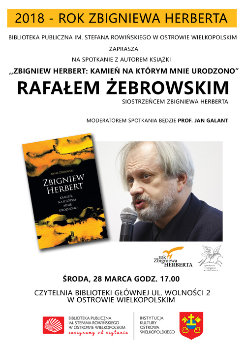 Baner - spotkanie z Rafałem Żebrowskim Baner - spotkanie z Rafałem Żebrowskim