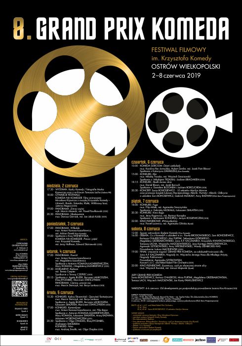 Afisz imprezy 8. FESTIWAL FILMOWY GRAND PRIX KOMEDA