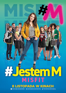 Plakat filmu #Jestem M. Misfit