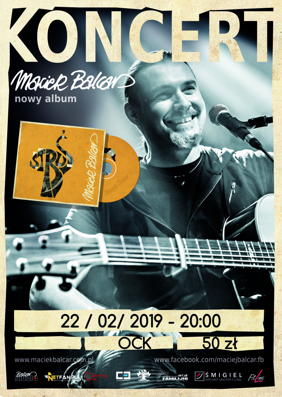 Plakat Maciek Balcar STRUŚ
