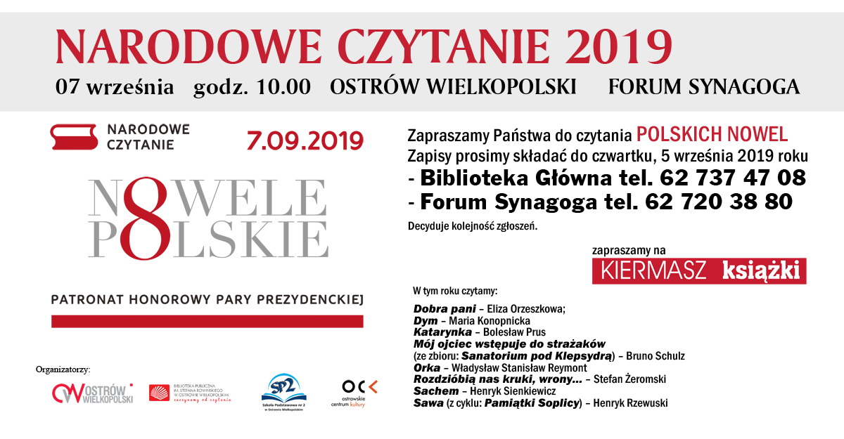 Baner Narodowe Czytanie