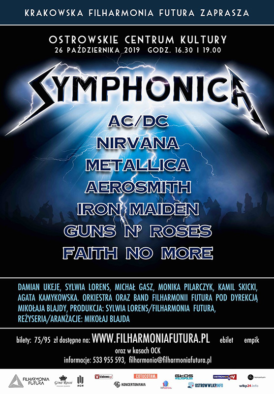 Afisz Filhrmonia Futura SYMHONICA