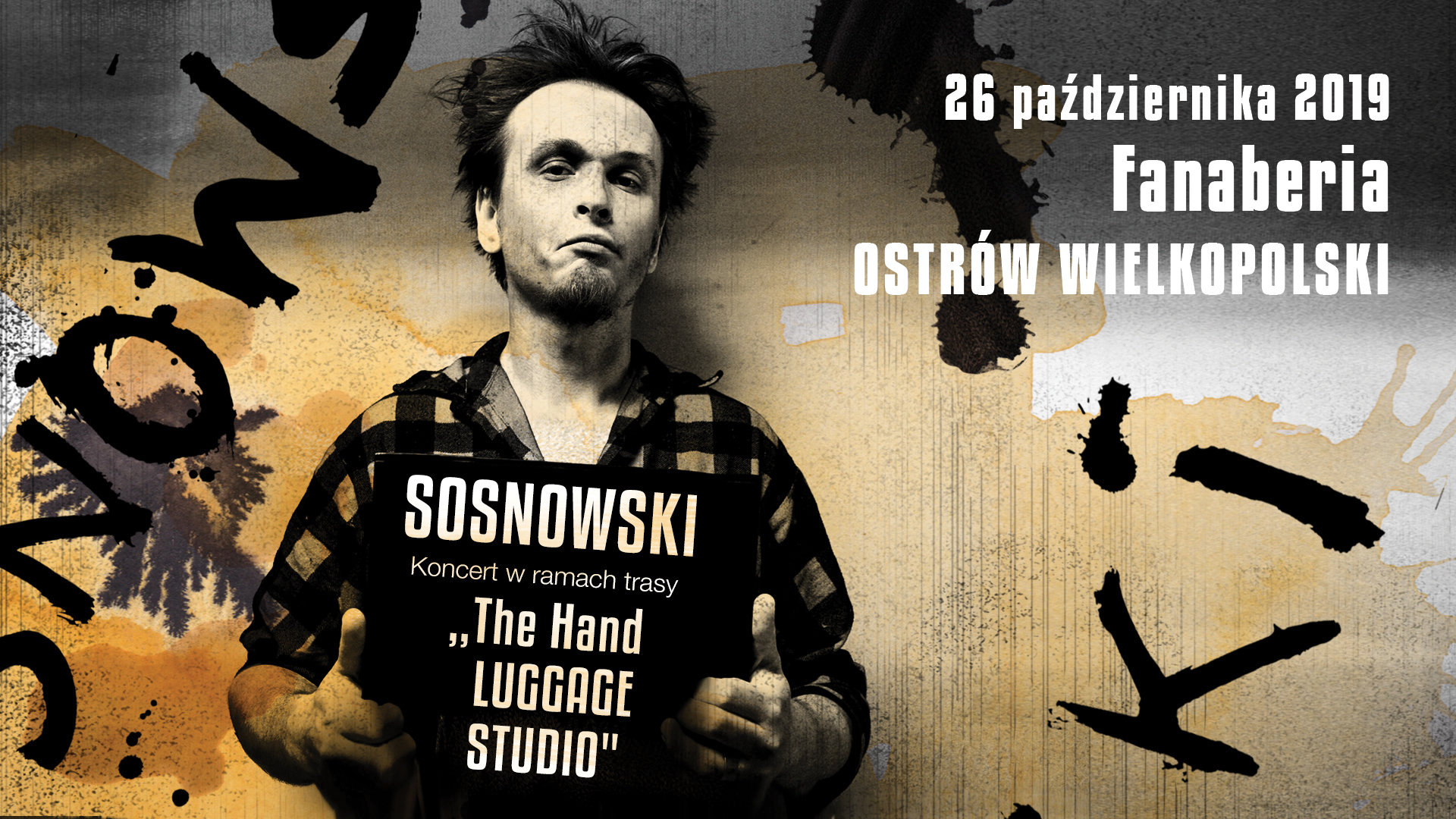 Plakat KONCERTU SOSNOWSKIEGO
