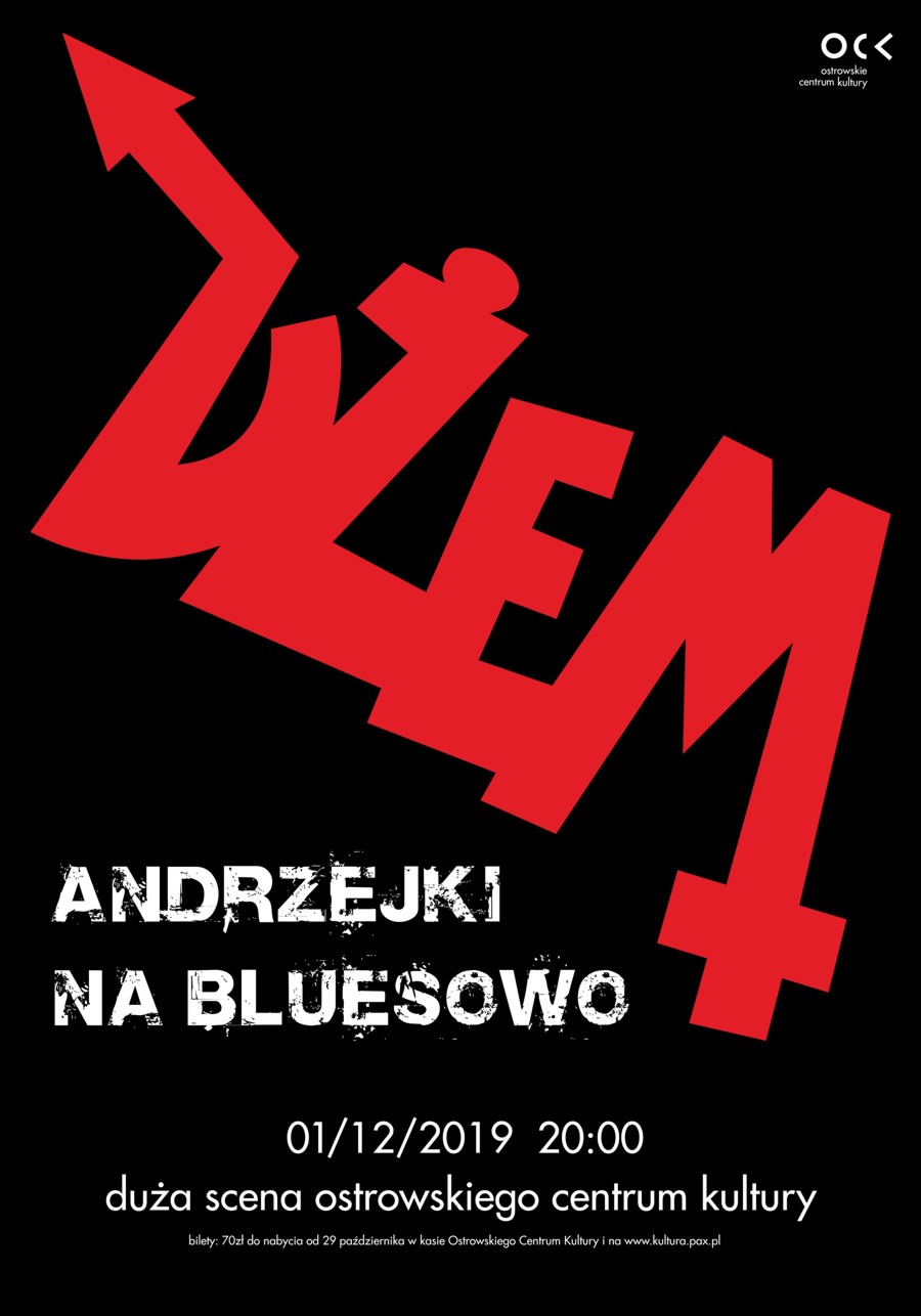 Afisz koncertu zespołu Dżem