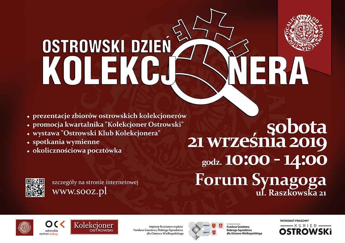 Plakat Ostrowski Dzień Kolekcjonera