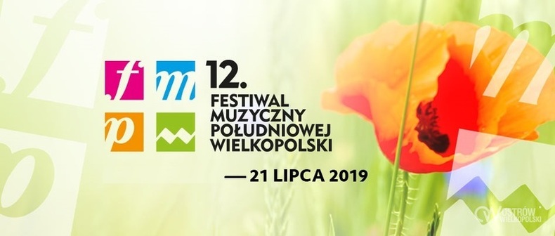 Baner XII Festiwal Muzyczny Południowej Wielkopolski