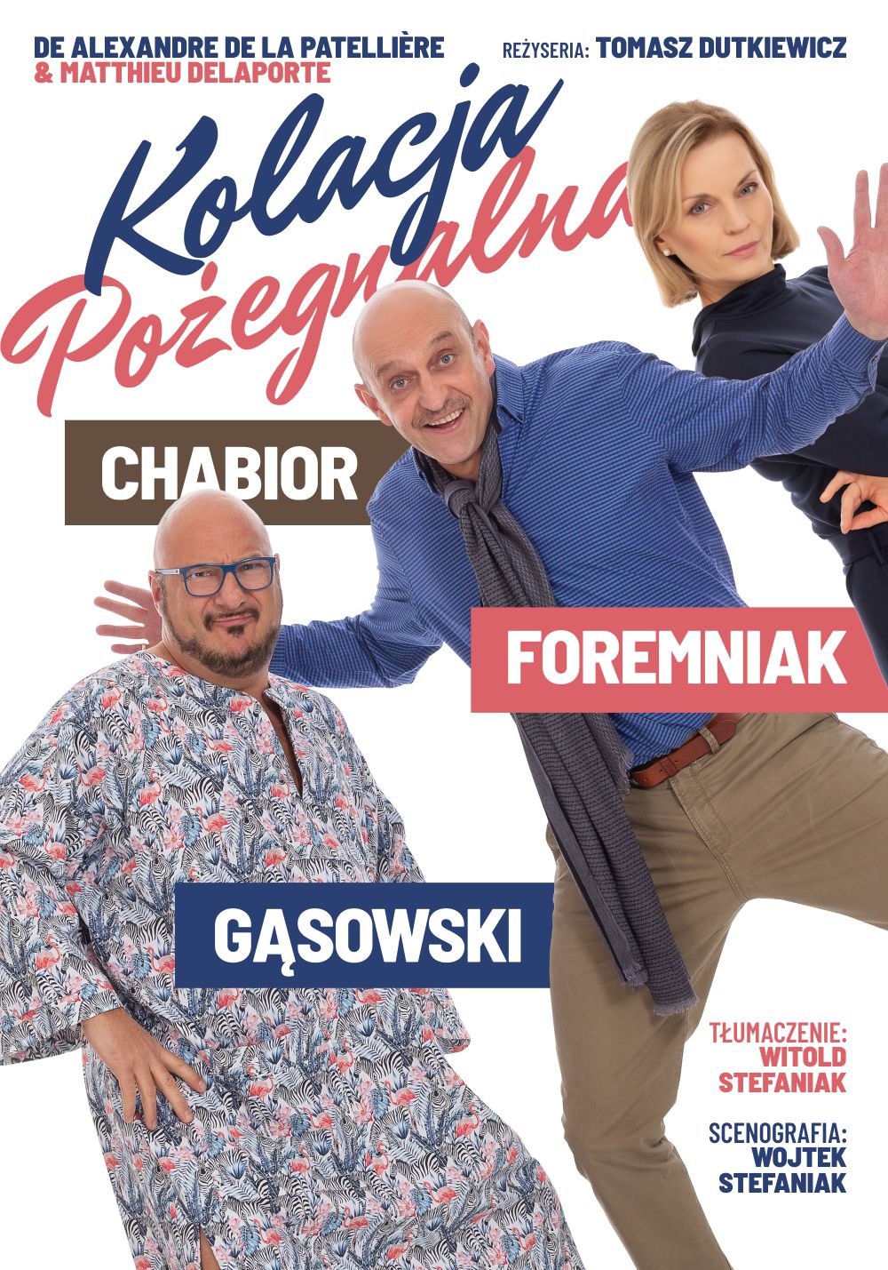 Plakat Kolacja pożegnalna