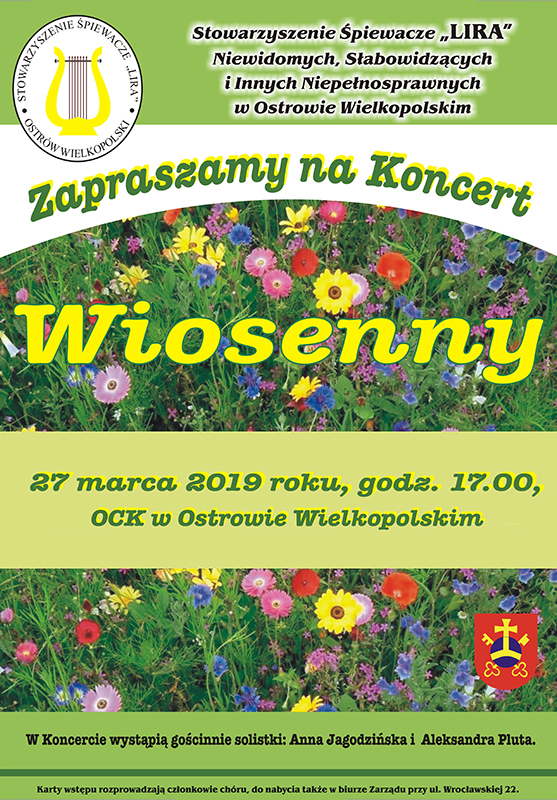 Plakat Koncert Wiosenny