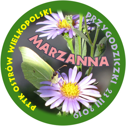 Znaczek rajdu Marzanna