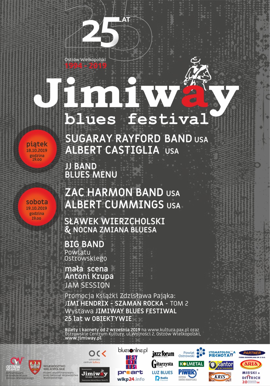Plakat Jimiway Blues Festival 2019