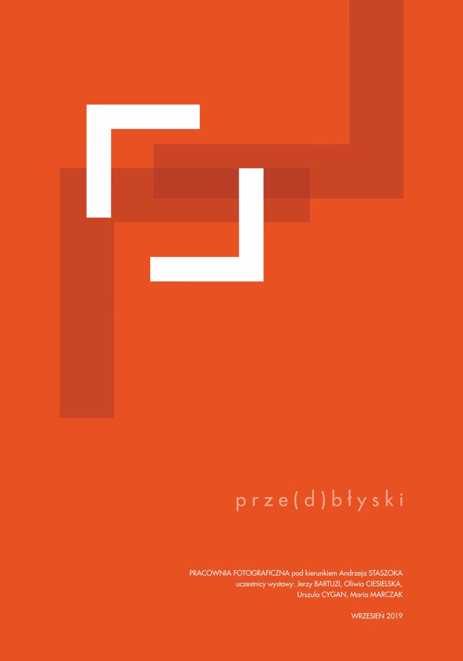 Plakat wystawy Przed(b)łyski