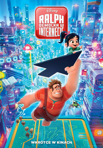 Plakat filmu Ralph Demolka w internecie