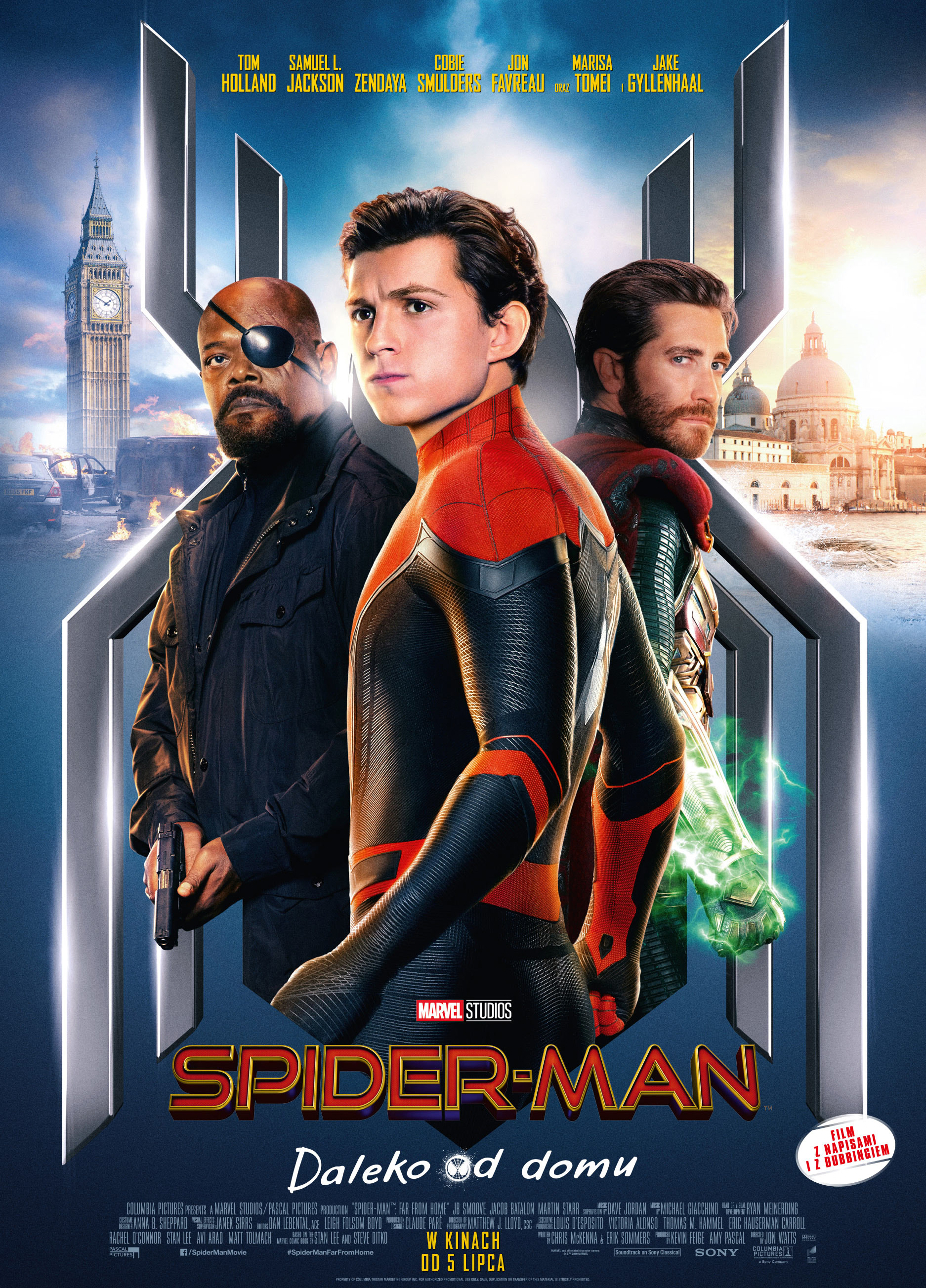 Plakat filmu Spider-Man: Daleko od domu