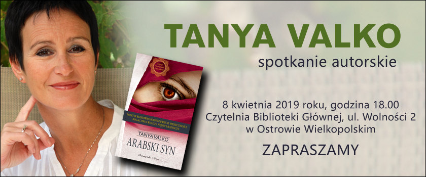 Baner Spotkanie autorskie z Tanya Valko
