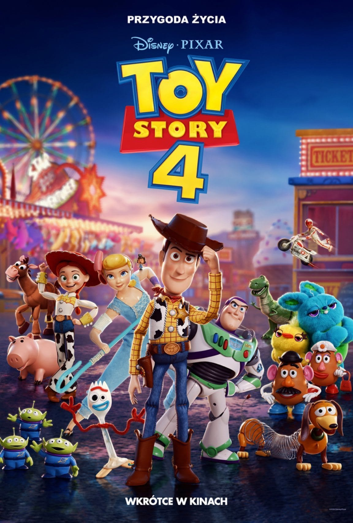 Plakat filmu Toy Story 4