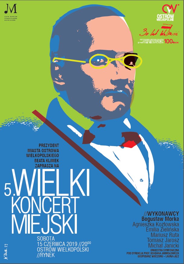 Plakat 5. WIELKI KONCERT MIEJSKI