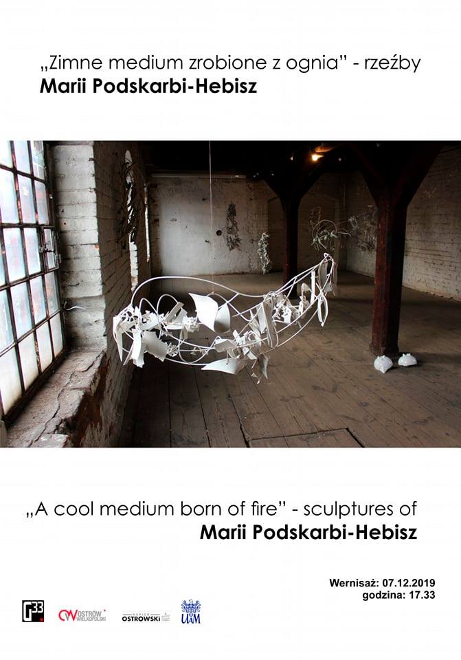Plakat Wystawa Marii Podskarbi-Hebisz