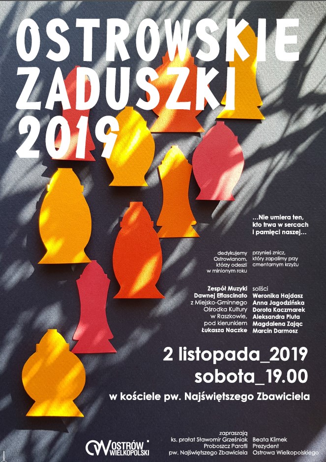 Plakat OSTROWSKIE ZADUSZKI 2019
