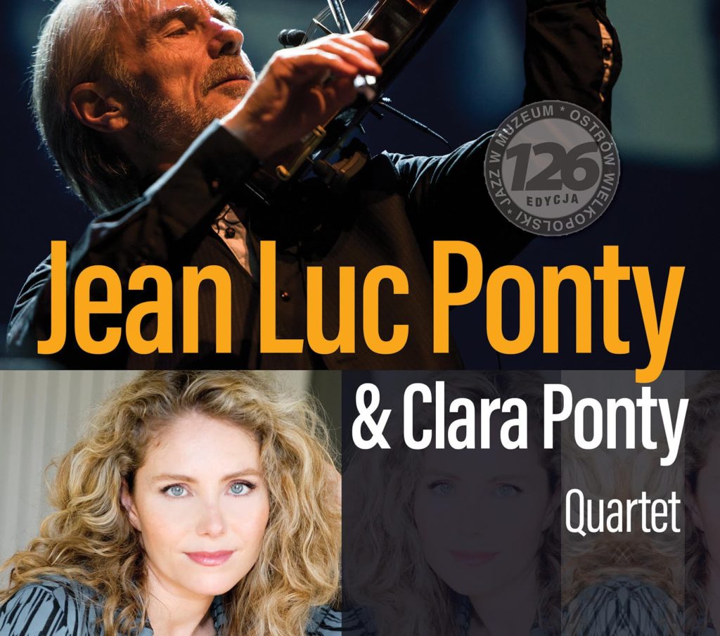 Baner Jean Luc Ponty & Clara Ponty Quartet