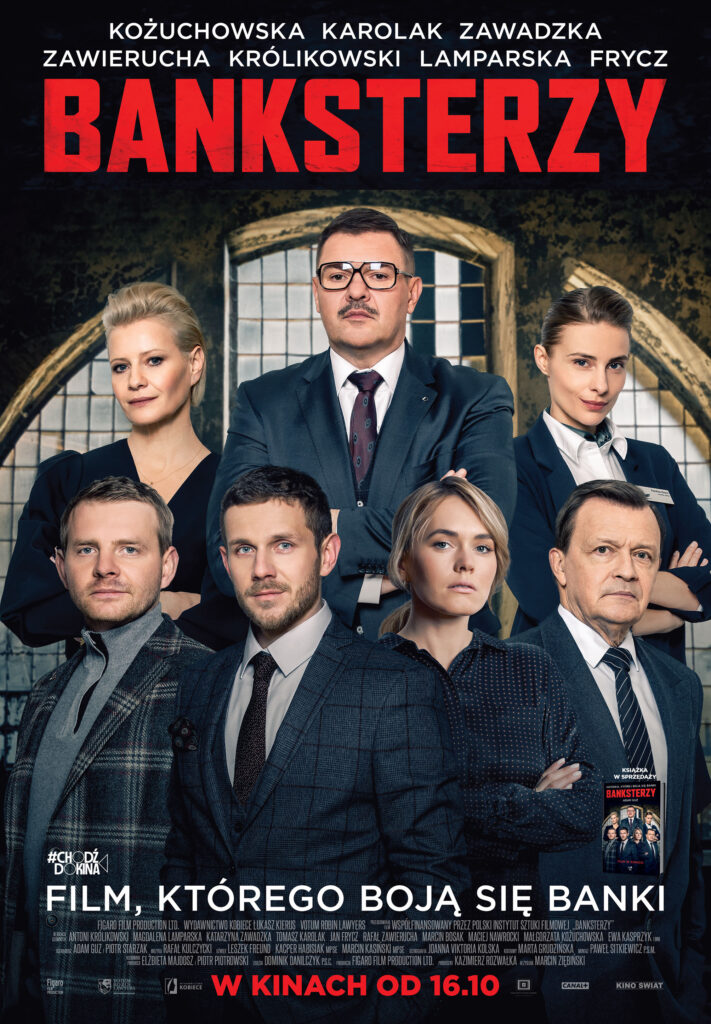 Plakat filmu Banksterzy 