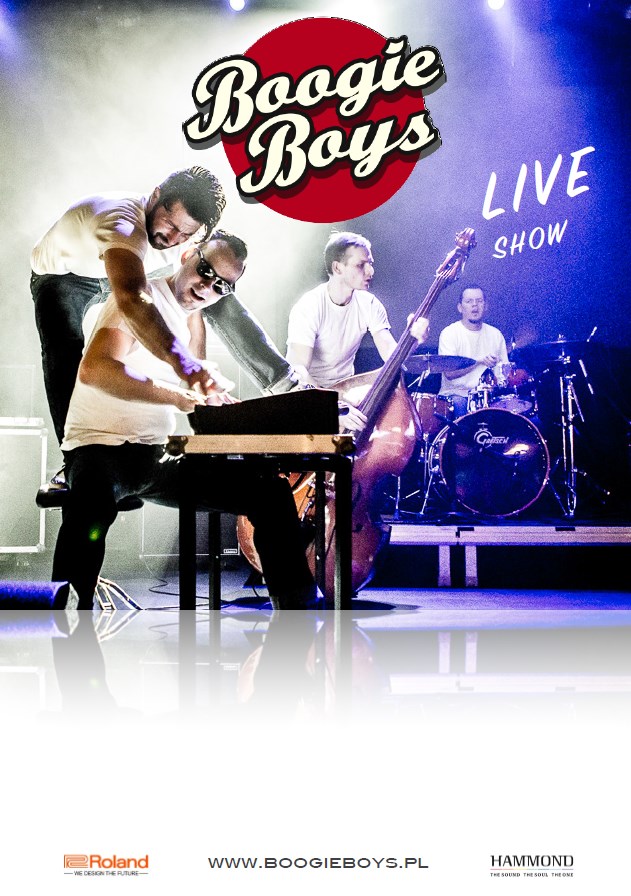 Plakat Koncert zespołu Boogie Boys