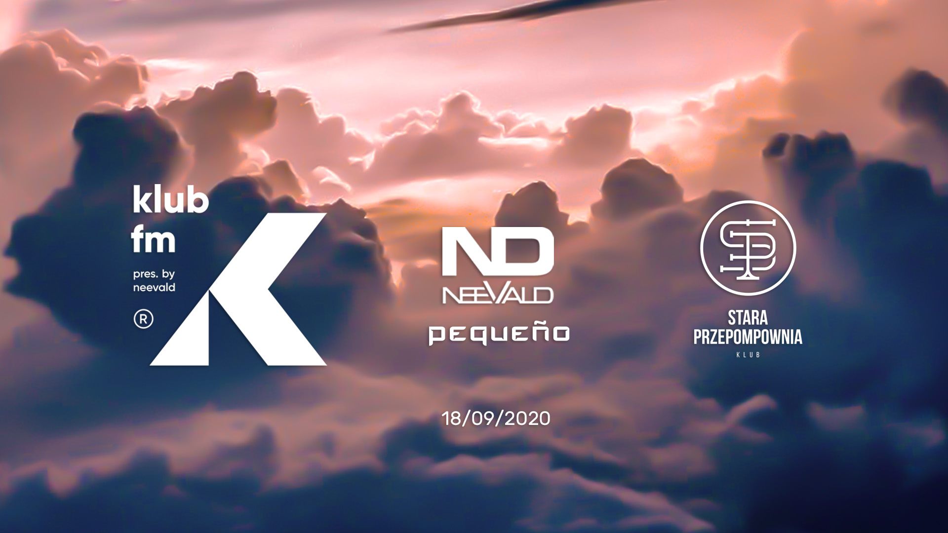 Plakat NeeVald pres. KLUB FM