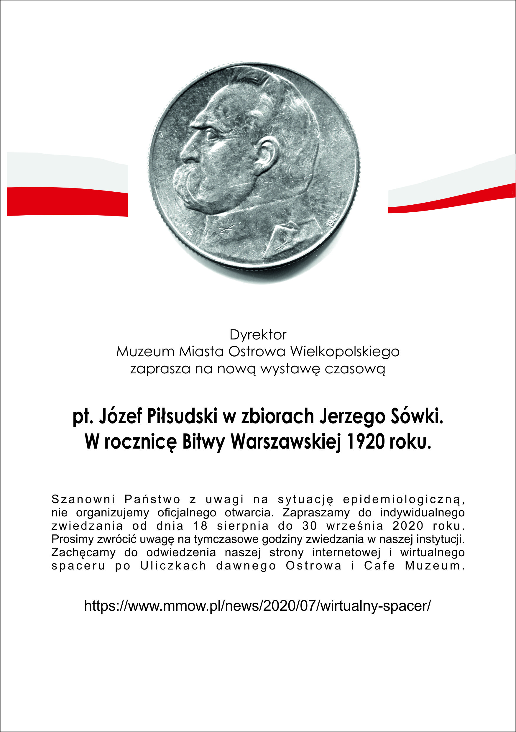 Plakat Wystawa „Józef Piłsudski w zbiorach Jerzego Sówki"