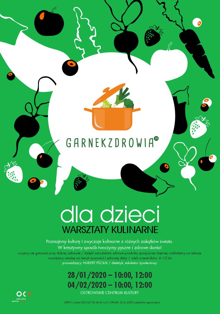 Plakat Warsztaty kulinarne