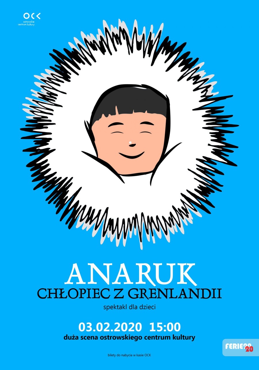 Afisz Anaruk, chłopiec z Grenlandii