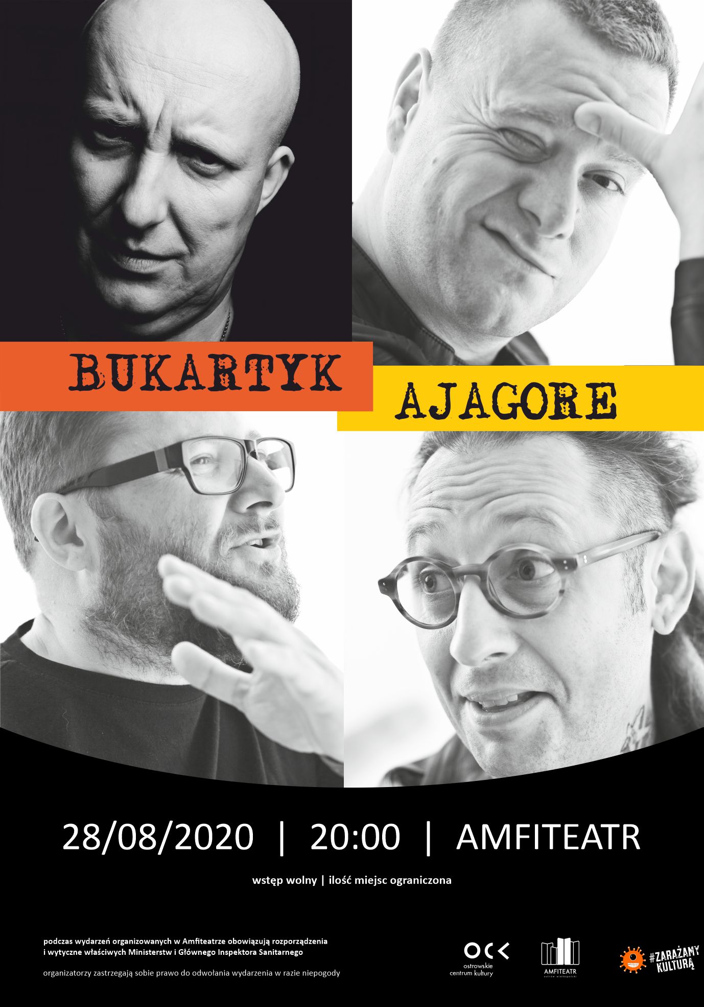 Afisz BUKARTYK & AJAGORE