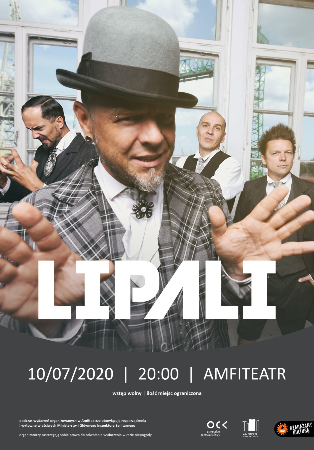 Plakat koncert Lipali