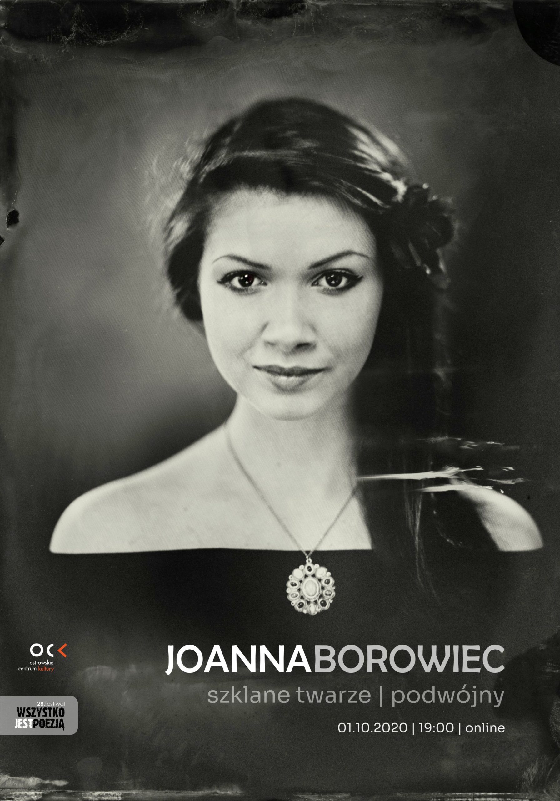 Afisz 28. WJP | Joanna Borowiec | Szklane Twarze | Podwójny | online