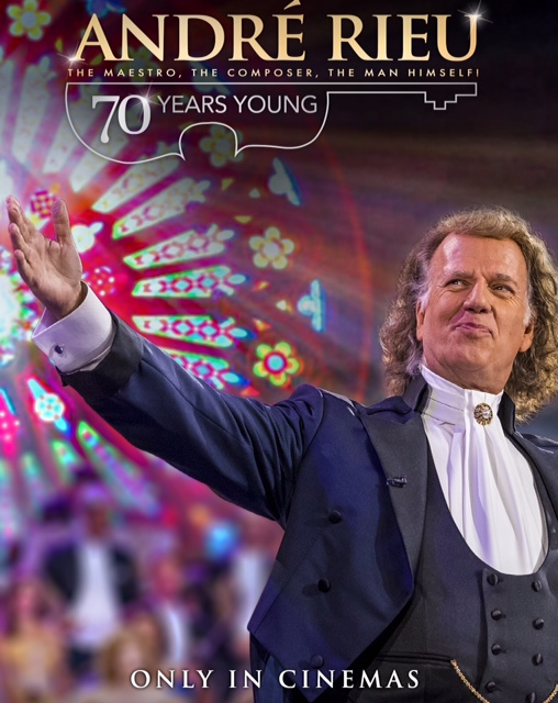 Plakat „André Rieu: 70 YEARS YOUNG”