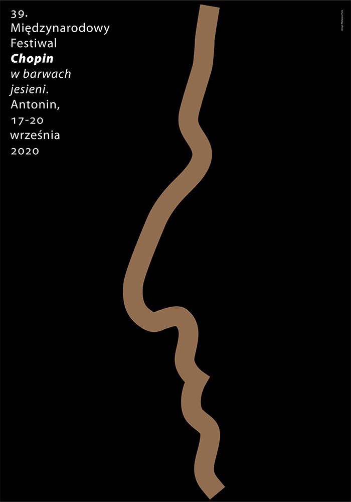 Plakat 39. Festiwal „Chopin w barwach jesieni” 2020
