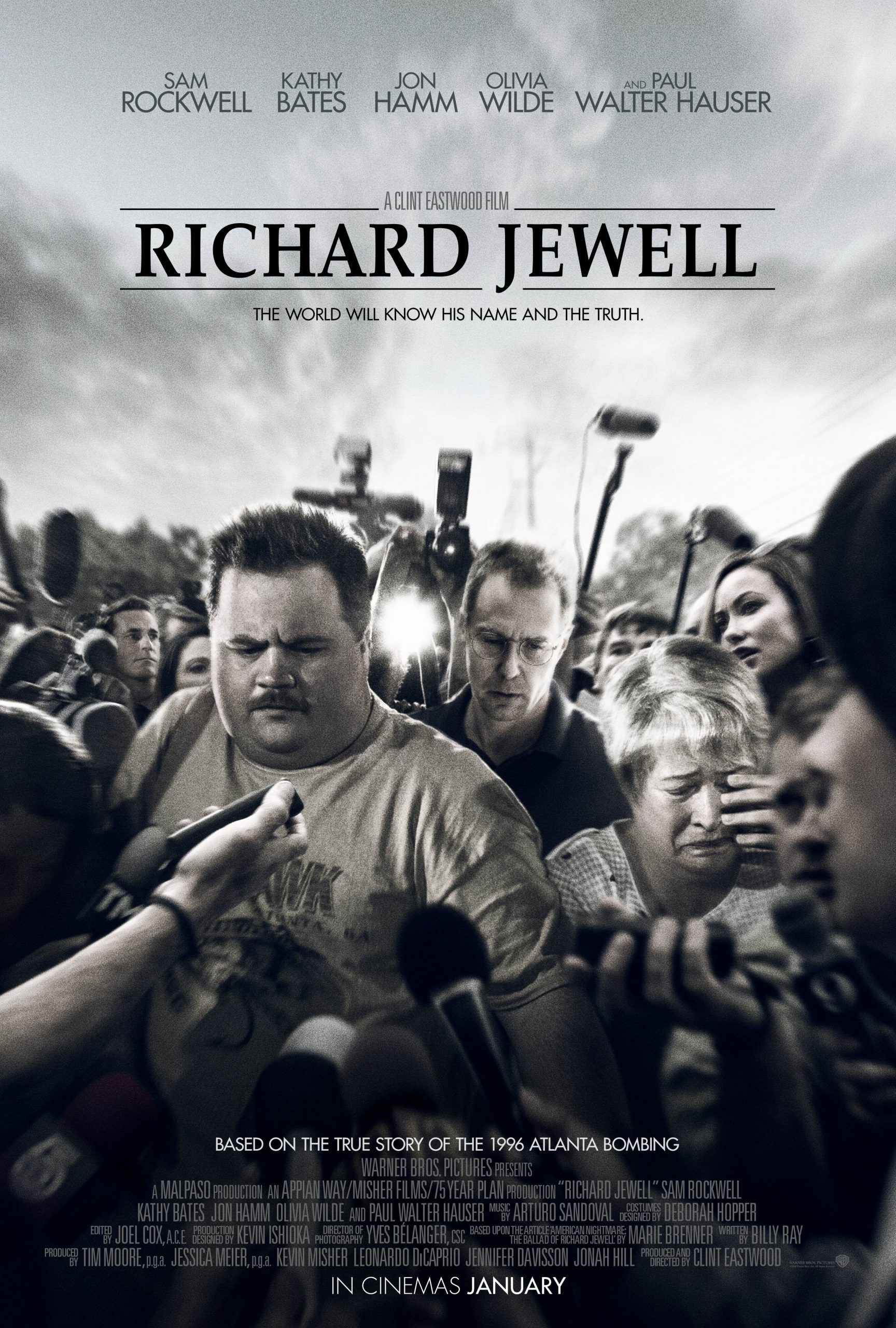 Plakat filmu KF „Na wolności”. Richard Jewell