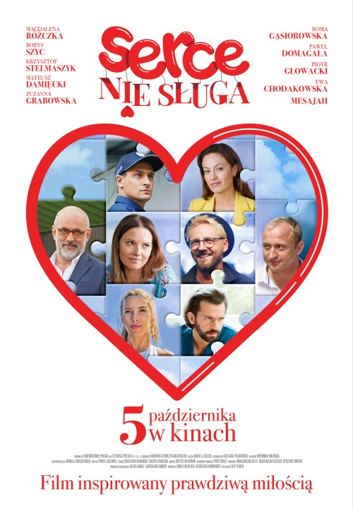 Plakt filmu Serce nie sługa