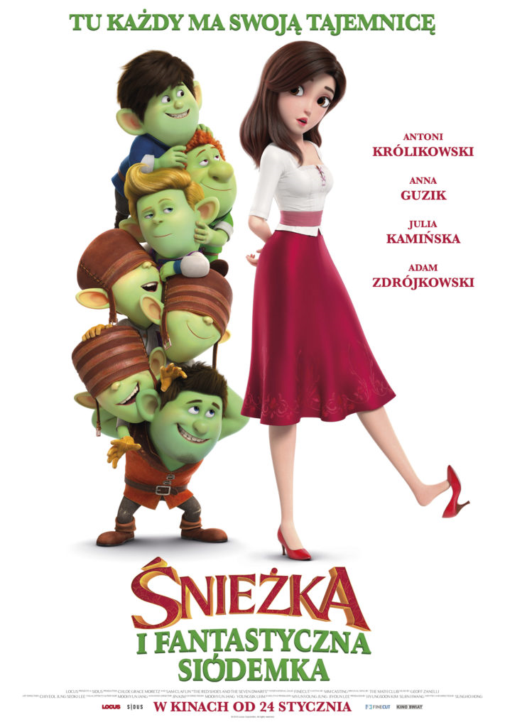 Plakat filmu Śnieżka i Fantastyczna Siódemka