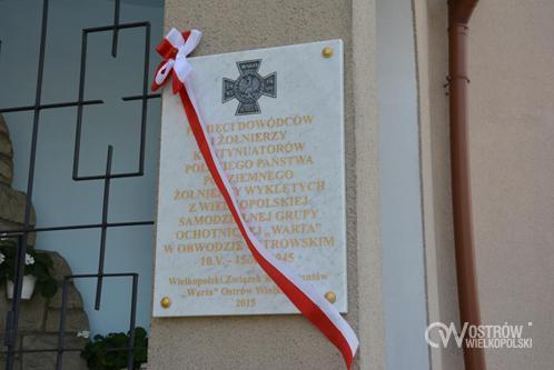 Zdjecie tablicy przy kościele św. Antoniego