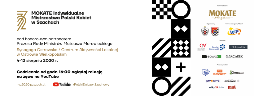 Baner Indywidualne Mistrzostwa Polski Kobiet w Szachach
