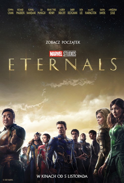 Plakat filmu ETERNALS