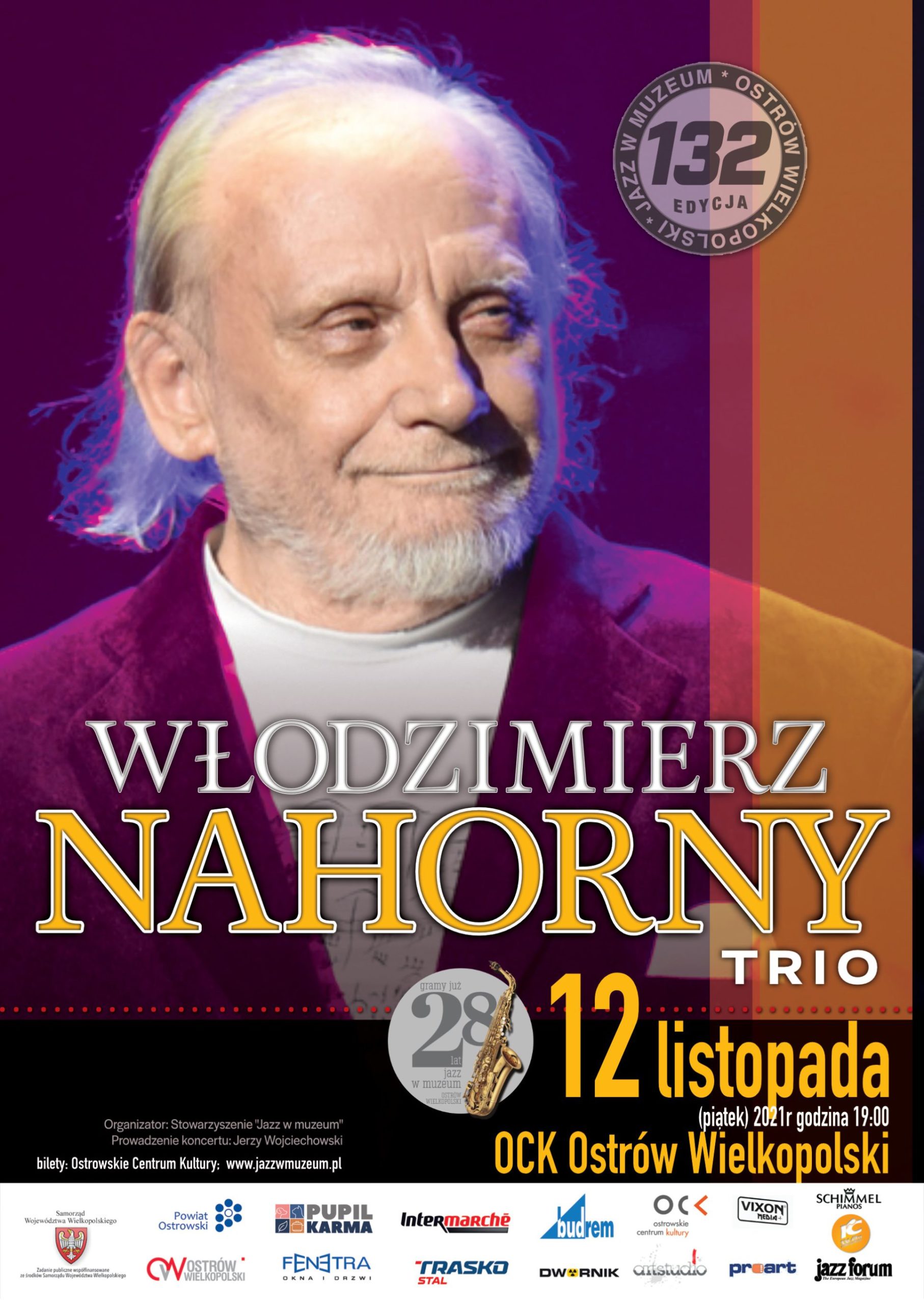 Plakat WŁODZIMIERZ NAHORNY TRIO