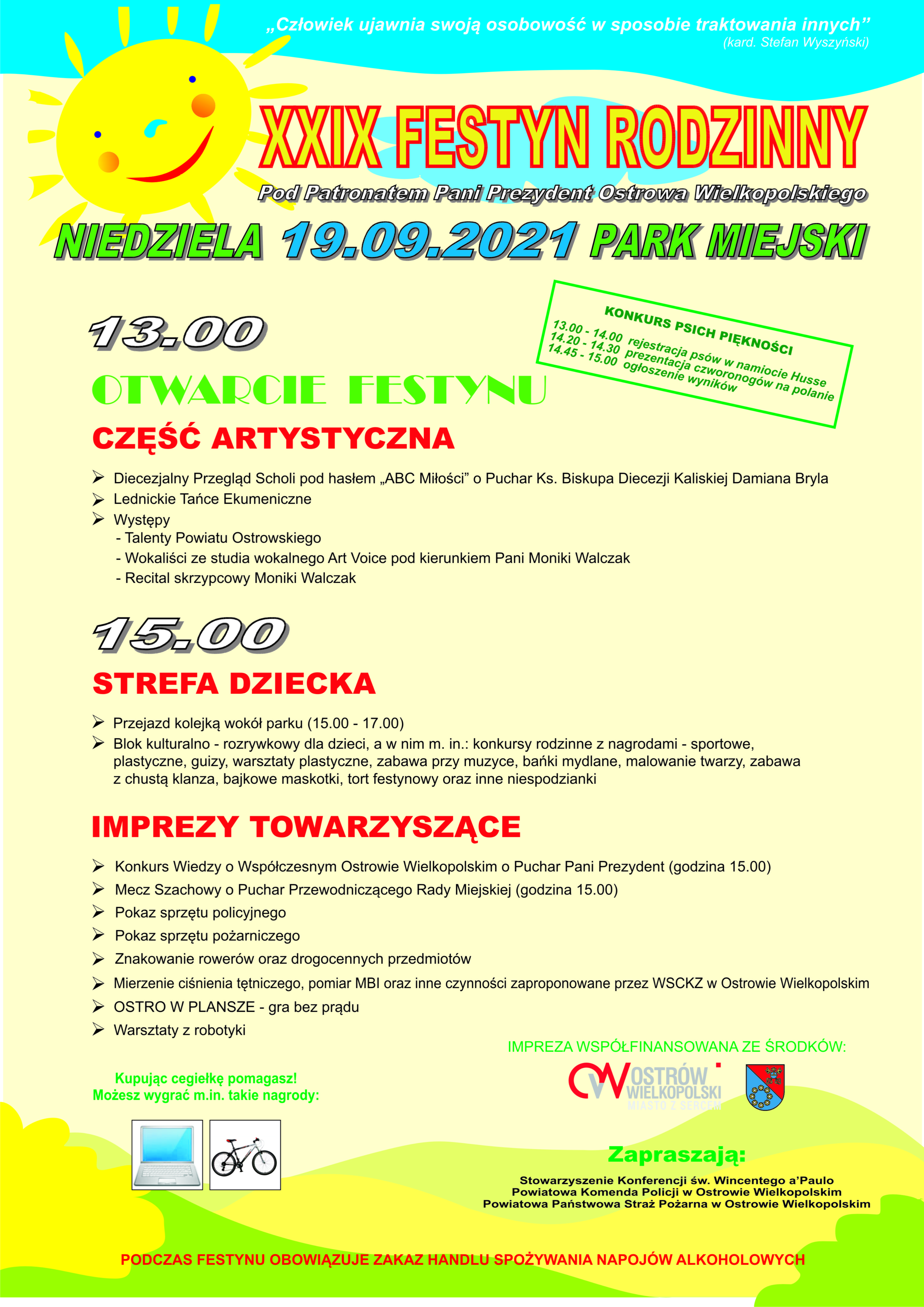 Plakat XXIX FESTYN RODZINNY 