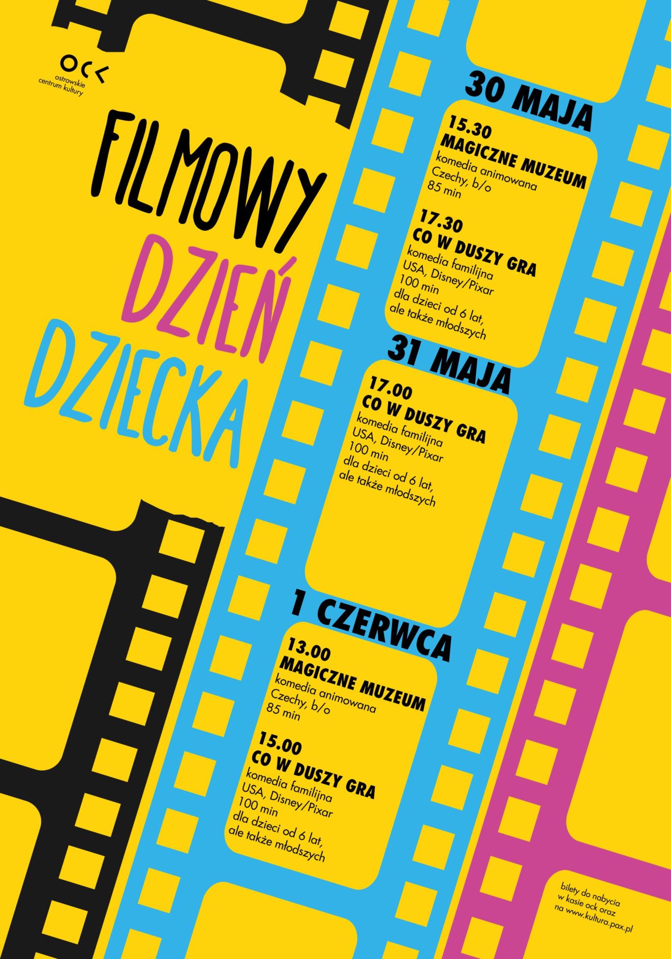 Afisz Filmowy Dzień Dziecka