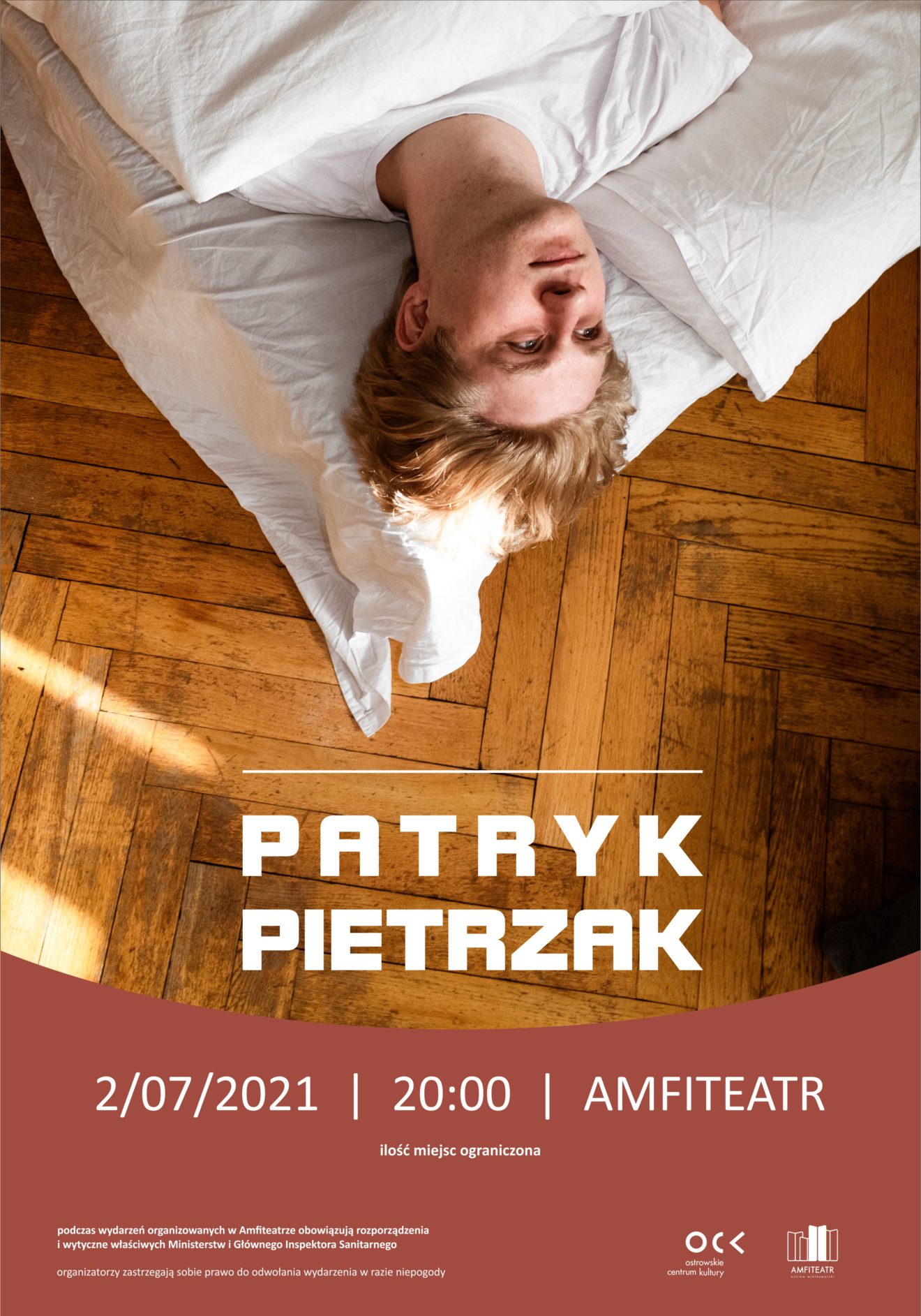 Plakat koncertu Patryka Pietrzaka