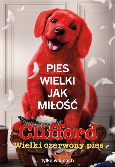 Plakt filmu Clifford Wielki czerwony pies