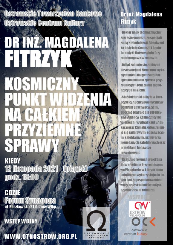 Plakat 61. wykład Ostrowskiego Towarzystwa Naukowego