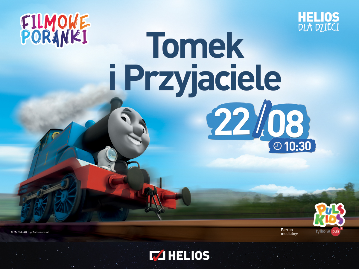 Baner Filmowe Poranki: Tomek i Przyjaciele