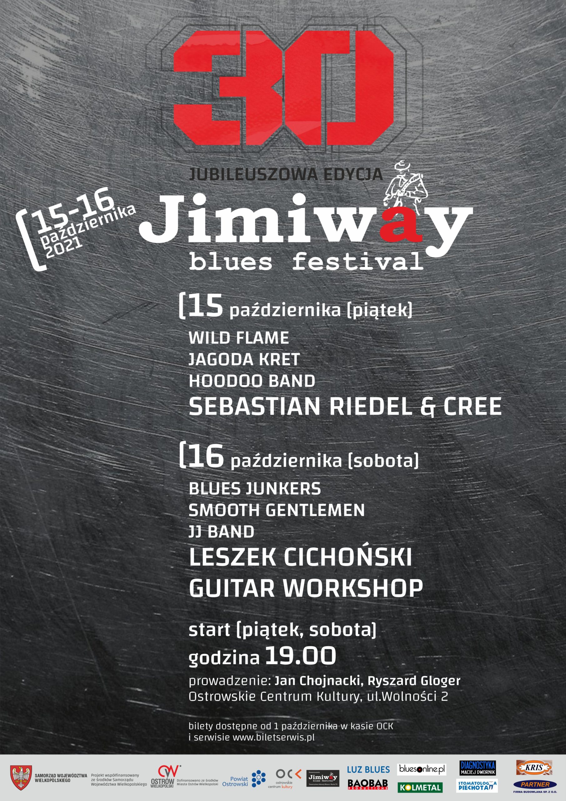 Plakat Jimiway Blues Festival 2021