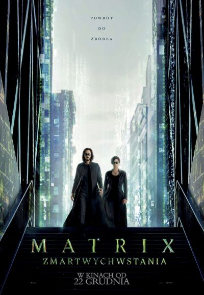 Plakat filmu Matrix Zmartwychwstania