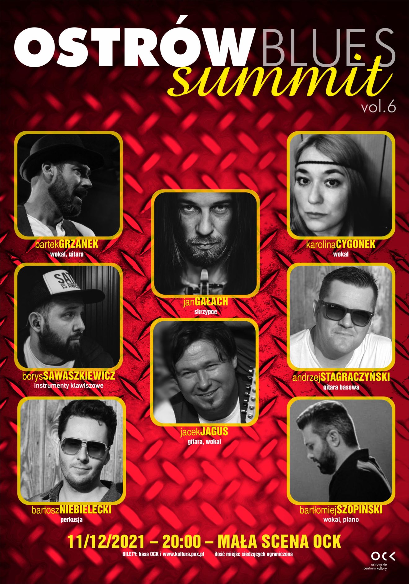 Plakat Ostrów Blues Summit vol. 6